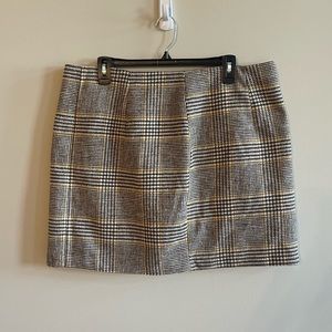FOREVER 21+ VINTAGE I SPITED PLAID MINI SKIRT